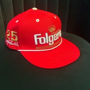 NASCAR Tim Richmond Folgers Rope Hat